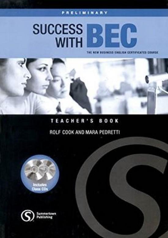 Afbeelding van Success with BEC - Preliminary teacher's book