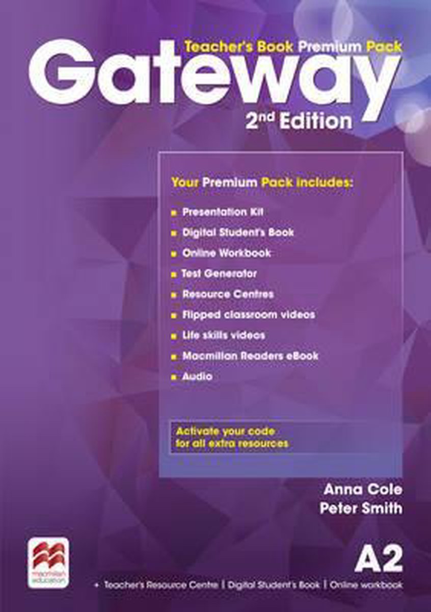 Afbeelding van Gateway 2nd edition A2 Teacher's book premium pack
