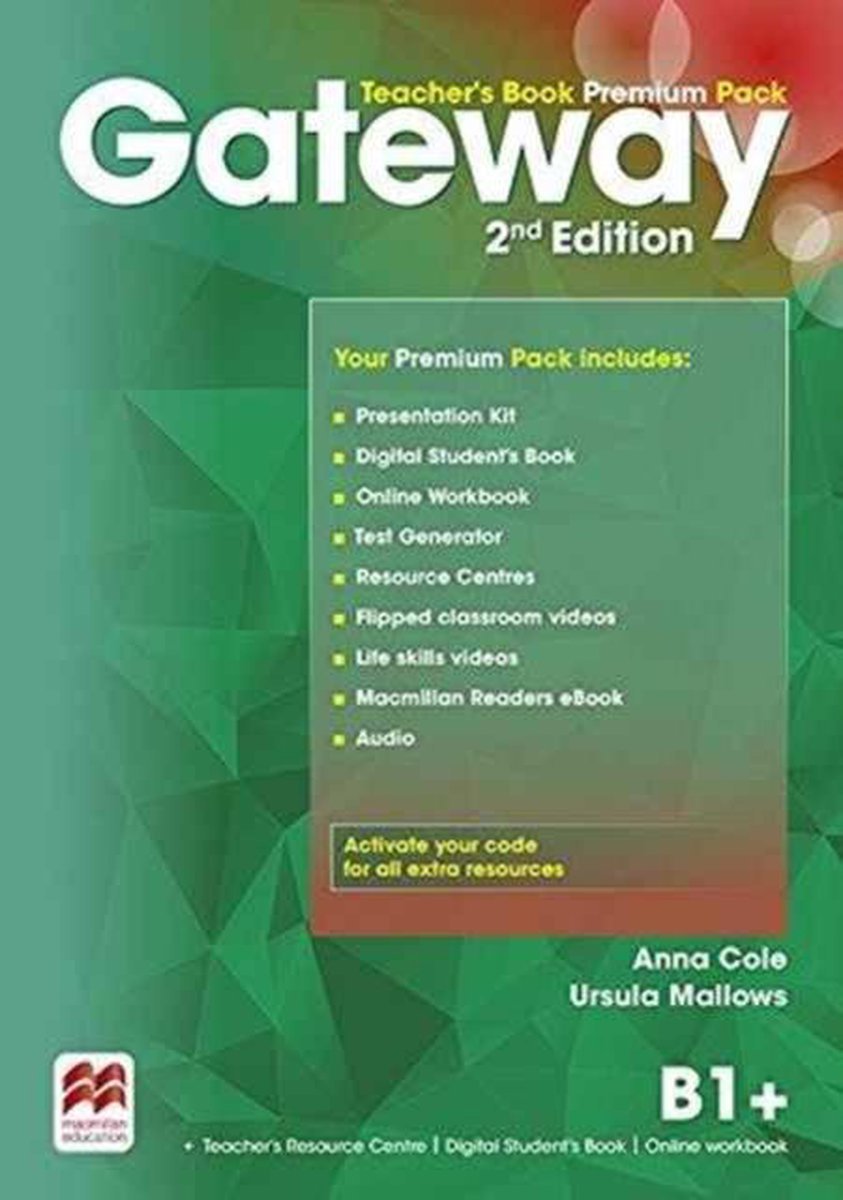 Afbeelding van Gateway 2nd edition B1+ Teacher's book premium pack