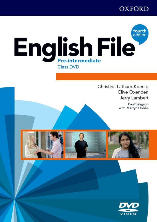 Afbeelding van English File - Pre-intermediate (fourth edition) Class DVD