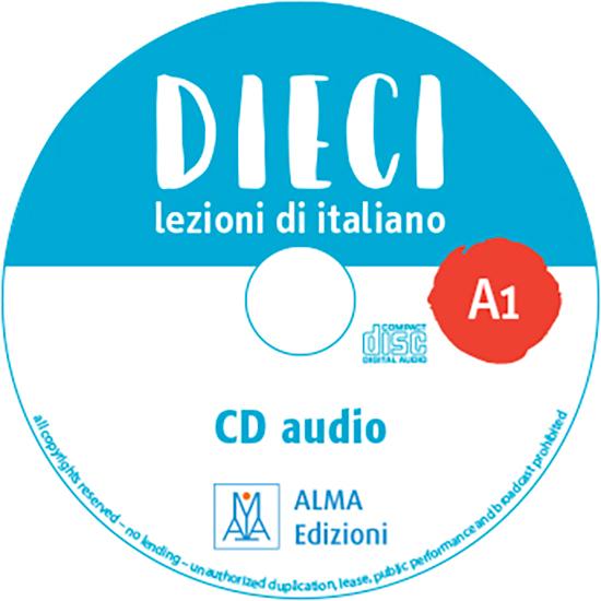 Afbeelding van Dieci A1 CD audio