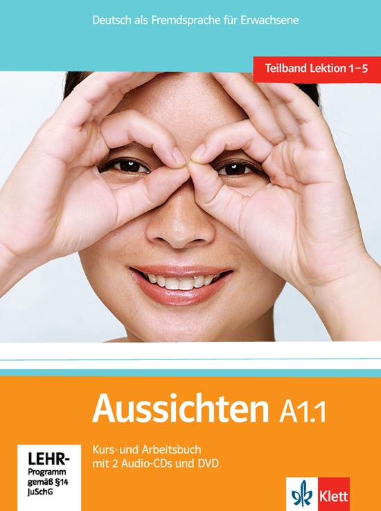 Afbeelding van Aussichten A1.1 Lehr-/Arbeitsbuch + 2 Audio-CDs + DVD