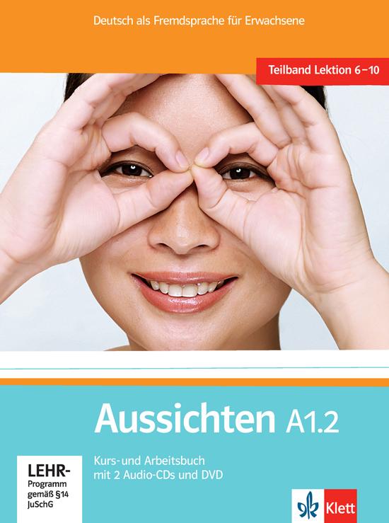 Afbeelding van Aussichten A1.2 Lehr-/Arbeitsbuch + 2 Audio-CDs + DVD