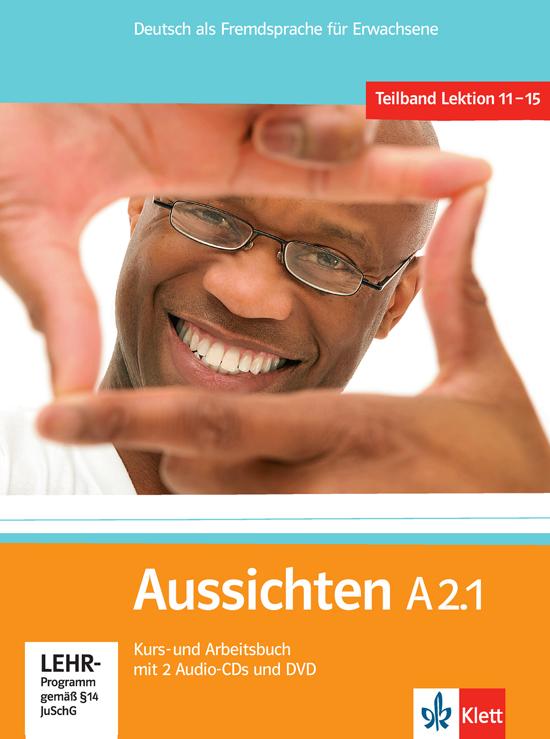 Afbeelding van Aussichten A2.1 Kurs-/Arbeitsbuch + 2 Audio-CDs + DVD