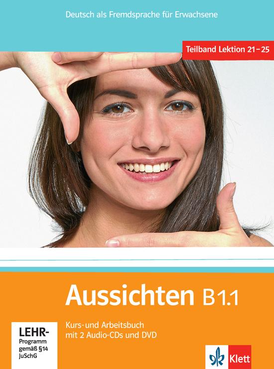 Afbeelding van Aussichten B1.1 Kurs-/Arbeitsbuch + 2 Audio-CDs + DVD