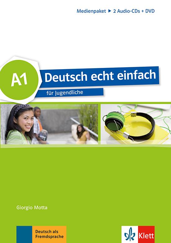 Afbeelding van Deutsch echt einfach für Jugendliche A1 Medienpaket (2 Audio-CDs + DVD)