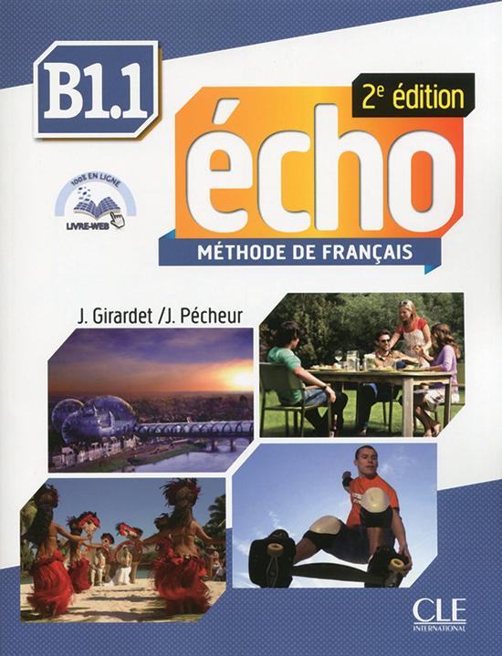 Afbeelding van Écho 2e édition - Niveau B1.1 livre de l'élève + MP3 + portfolio