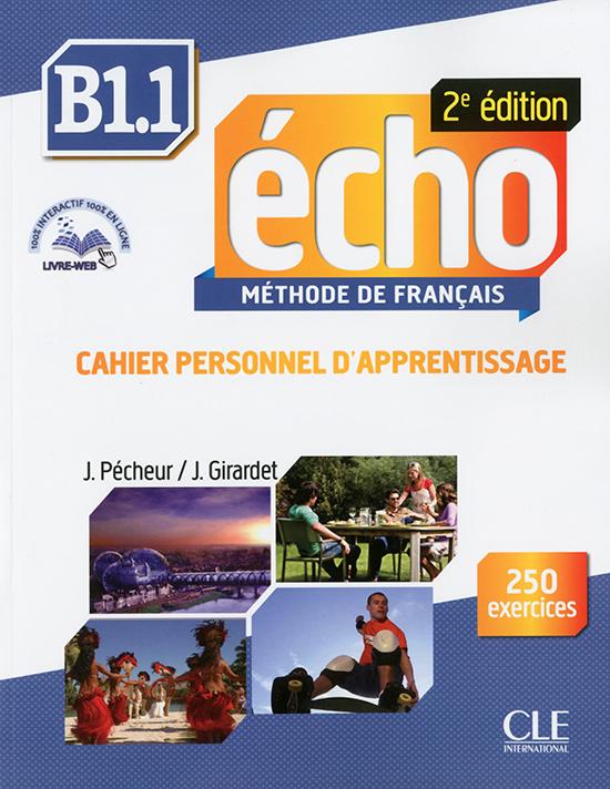 Afbeelding van Écho 2e édition - Niveau B1.1 cahier personnel d'apprentissage + CD