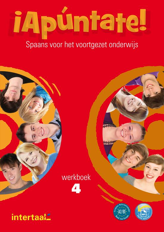 Afbeelding van Apúntate! 4 werkboek + online-mp3's