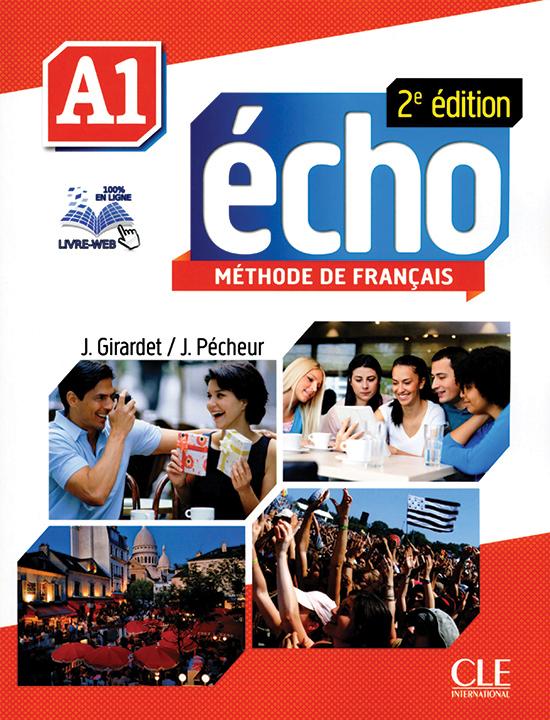 Afbeelding van Écho 2e édition - Niveau A1 + vocabulaire livre de l'élève + DVD-ROM + portfolio