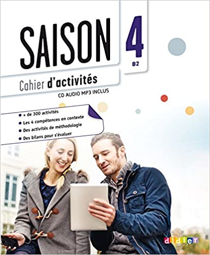 Afbeelding van Saison 4 - Méthode de français B2 - Cahier d'activitès + CD MP3