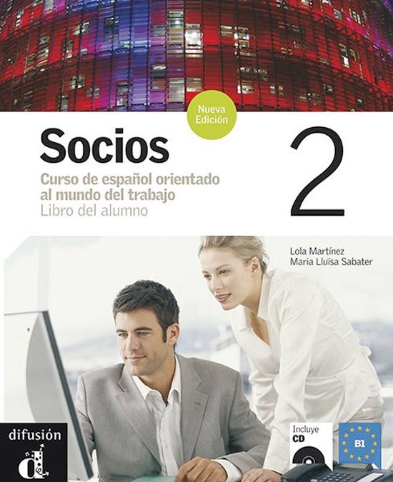 Afbeelding van Socios - Nueva Edición 2 libro del alumno + CD audio