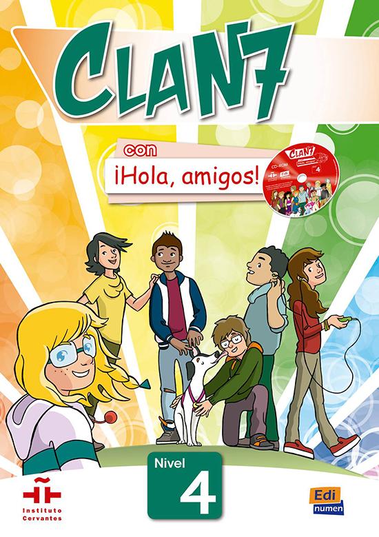 Afbeelding van Clan 7 con ¡Hola, amigos! 4 libro del alumno + CD-ROM