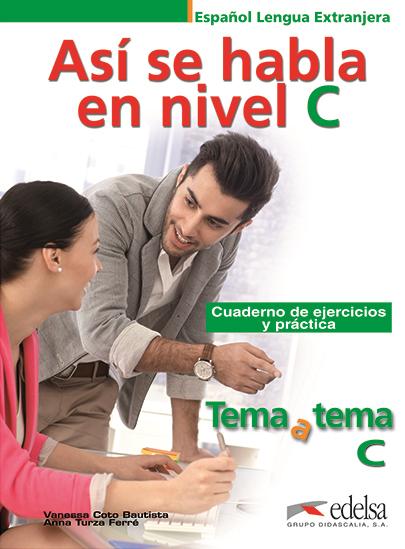 Afbeelding van Así se habla en nivel C cuadereno de ejercicios y práctica